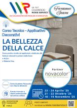 LA BELLEZZA DELLA CALCE Decorativi - Corso Tecnico-Applicativo 18-19/11/2025