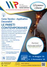 LE PARETI CONTEMPORANEE Decorativi - Corso Tecnico-Applicativo 4-5/11/2025