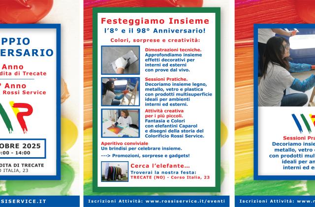 Sessioni di decorazione al Doppio Anniversario!