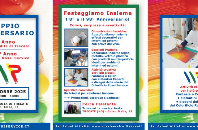 Colori e Fantasia: l’Attività Creativa per i bambini del Doppio Anniversario!