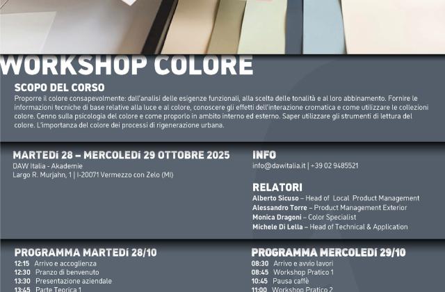 Workshop COLORE