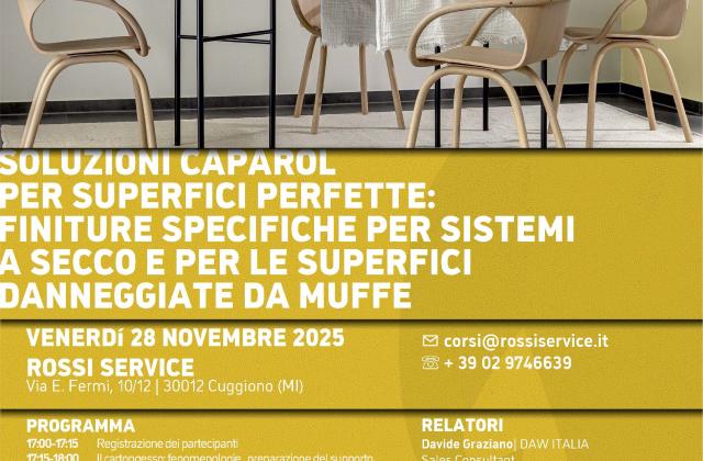 Soluzioni Caparol per superfici perfette