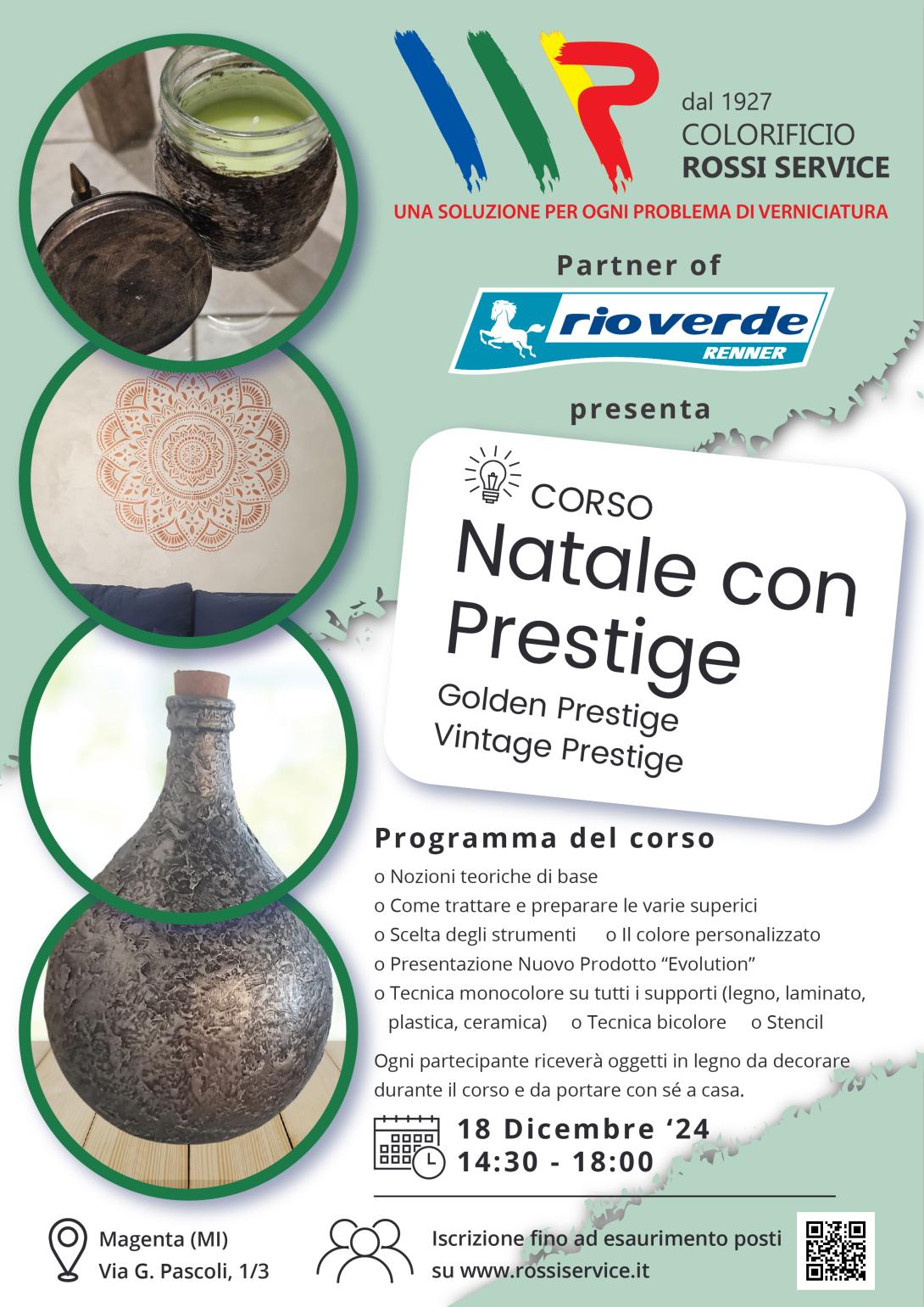 Corso Natale con Prestige - Golden Prestige, Vintage Prestige - Magenta (MI)