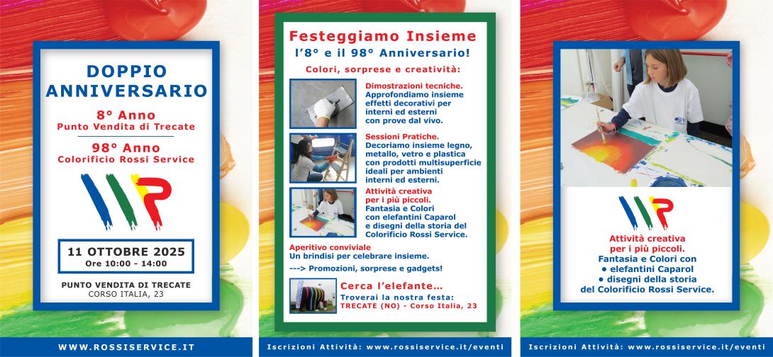 Colori e Fantasia: l’Attività Creativa per i bambini del Doppio Anniversario!